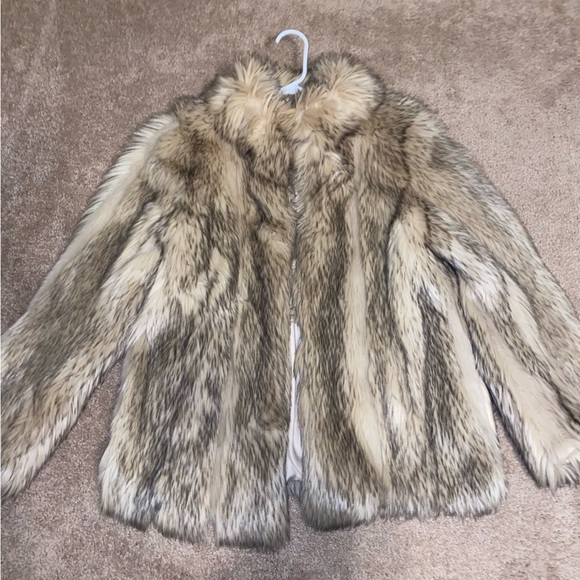 Topshop Jackets & Blazers - Topshop faux fur fur coat